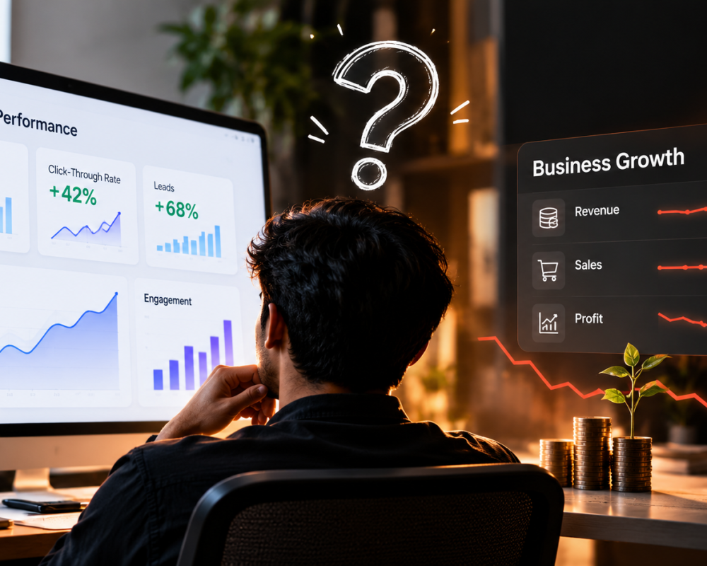 Your Marketing Reports Look Great. So Why Isn’t the Business Growing?